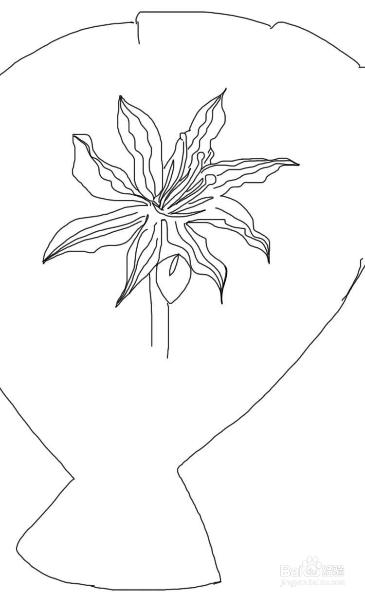 简笔画教程之花束