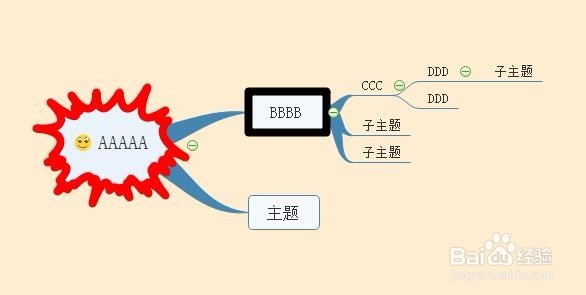 <b>mindmaster怎样改变边框的大小厚度</b>