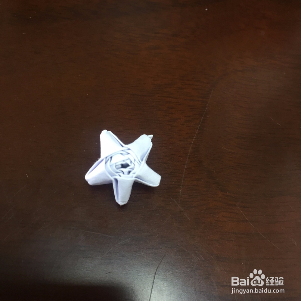 用吸管折实心的星星的图解教程