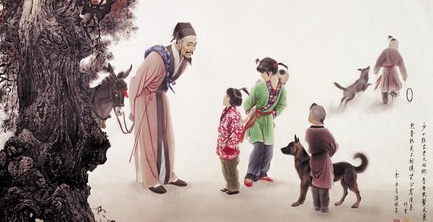 和过去告别的诗句