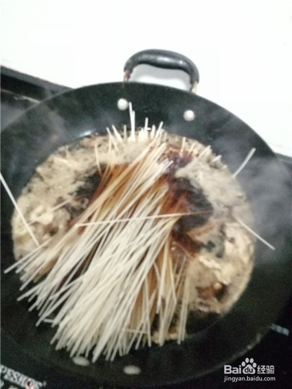 金针菇酱汁面