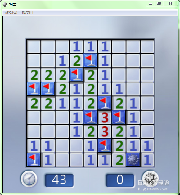 如何玩系统自带的“扫雷”游戏