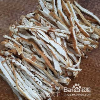 油豆腐丝拌西芹