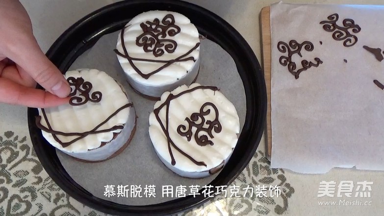唐草花 巧克力慕斯蛋糕