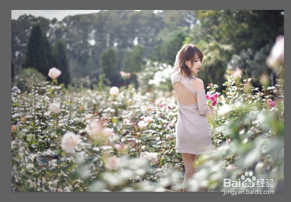 PS如何快速调出青橙色调的照片。