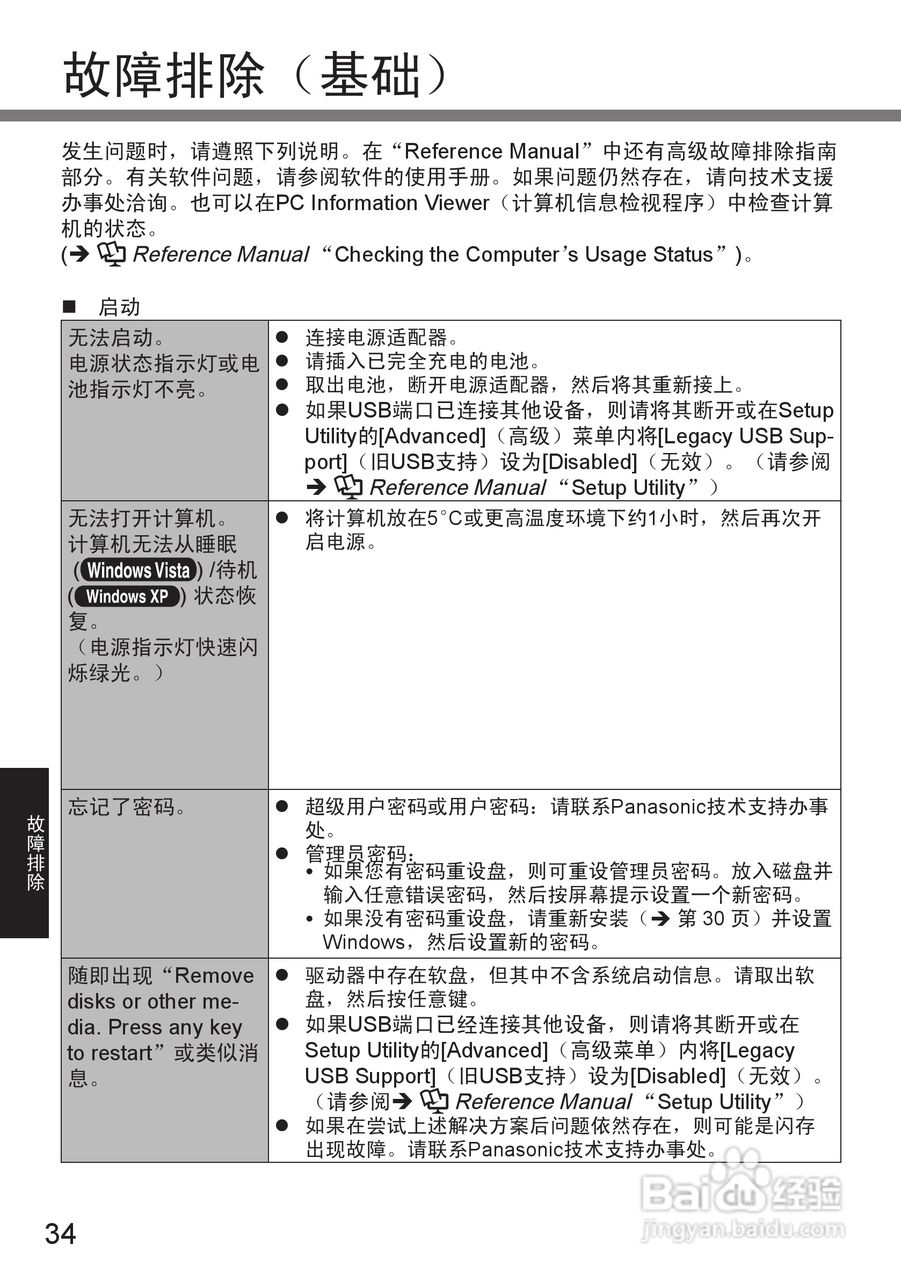 松下CF-U1笔记本电脑使用说明书:[4]