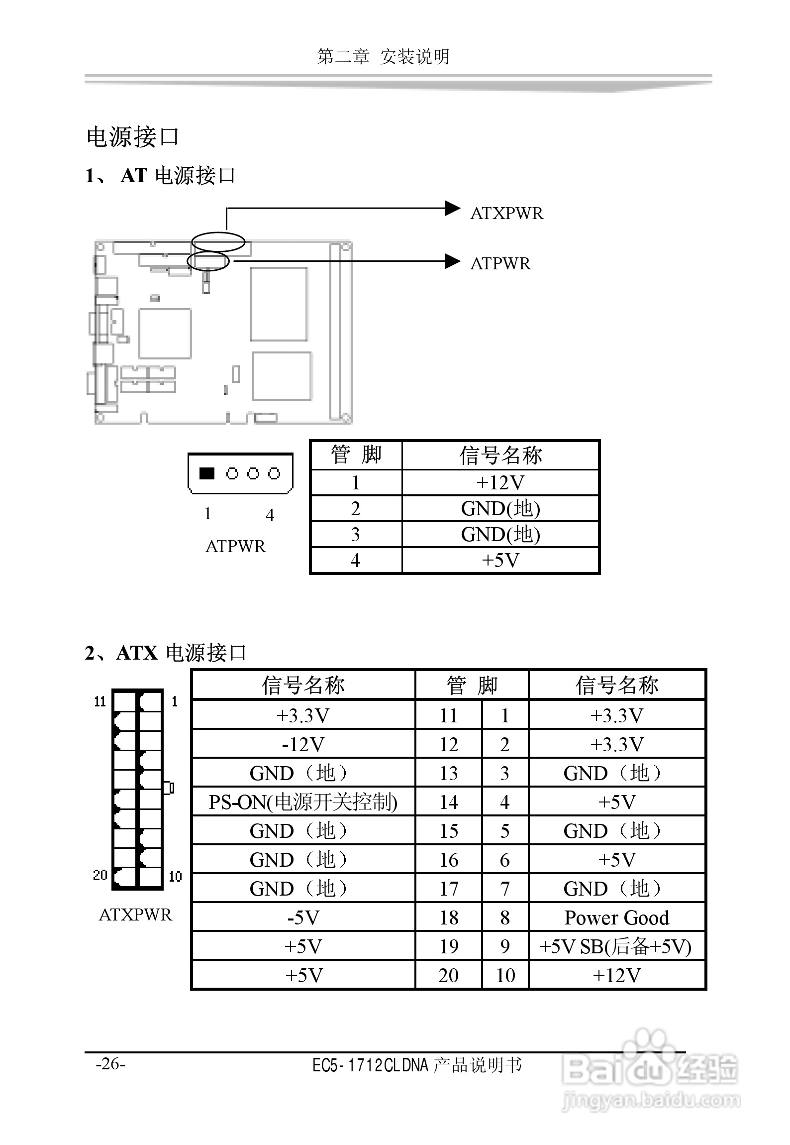 研祥EC5-1712CLDNA工业级CPU板卡说明书:[4]