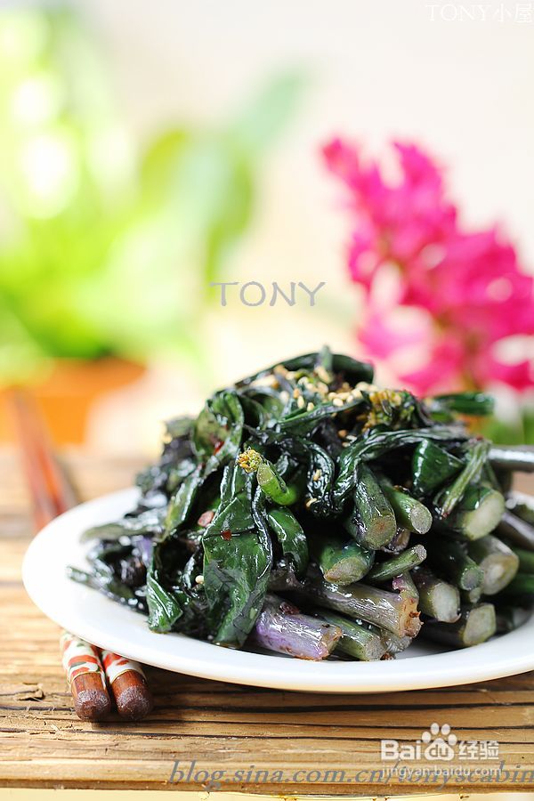 迷人味道的鲜嫩红菜苔---春天里不能错过的28道时令鲜嫩小菜