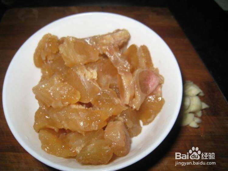 清汤软糯蹄筋