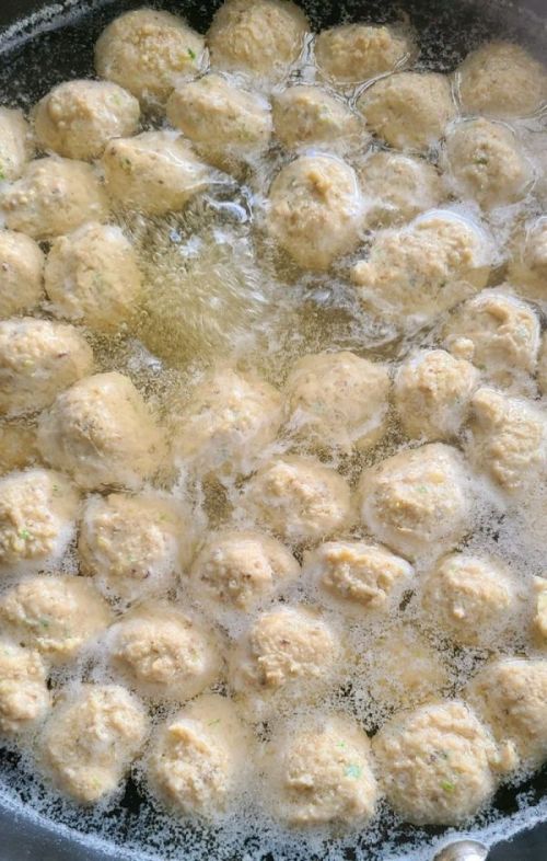 简易自做猪肉香菇丸