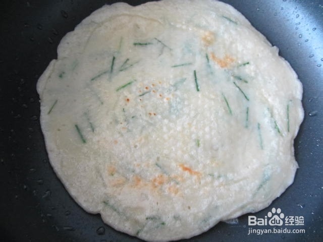 香葱土豆丝鸡蛋面饼