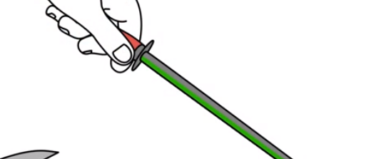 如何快速磨刀？