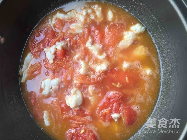 番茄煮龙利鱼