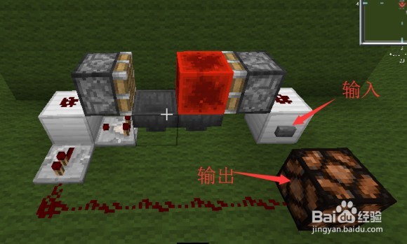 我的世界精灵教你玩转电路 红石脉冲延长