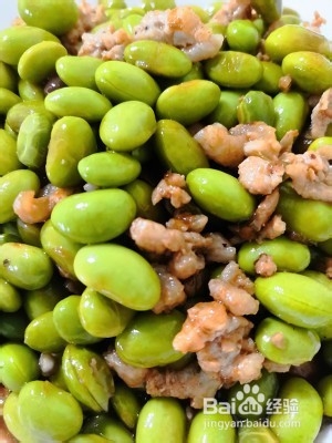 肉末毛豆的美味做法