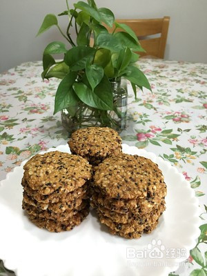 红糖椰蓉燕麦饼干