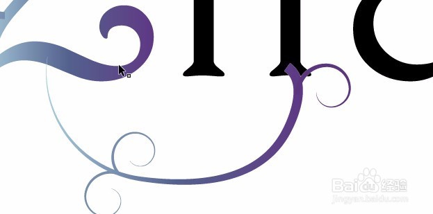 AI 案例绘制漂亮文字 效果图