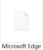 edge桌面图标去掉快捷方式字样不变成无图案方法