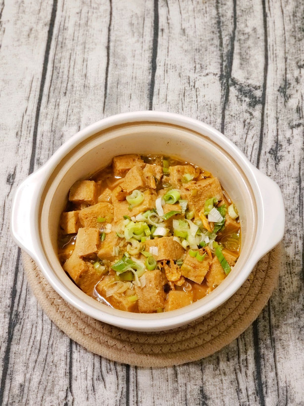 酱香磷虾冻豆腐