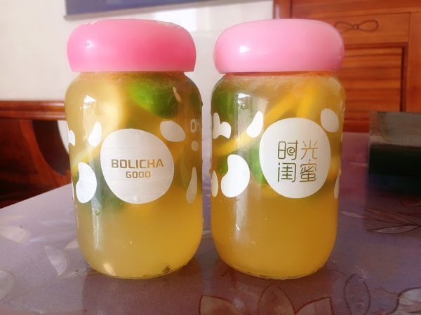 夏天经典酷爽饮品金桔柠檬