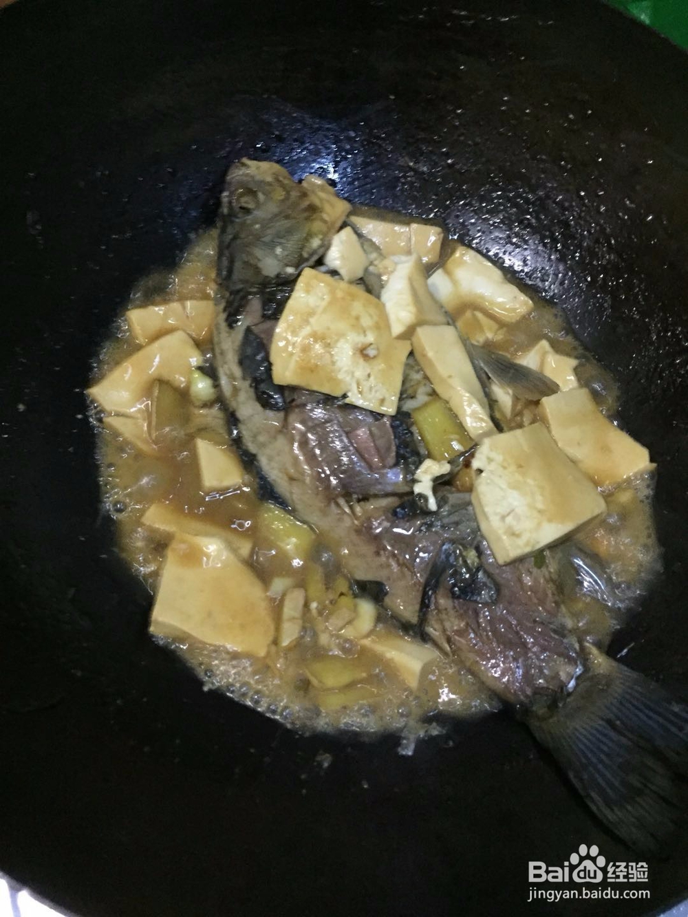 豆腐和鲫鱼一起做,味道绝配