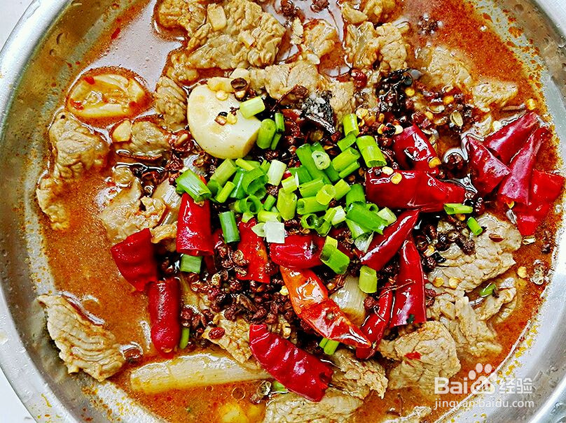 水煮牛肉的做法