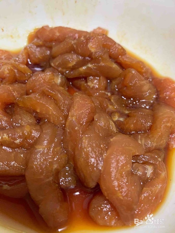 蘑菇炒肉的做法