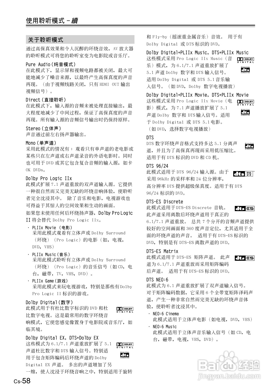 安桥AV放大机TX-SR804型使用说明书:[3]