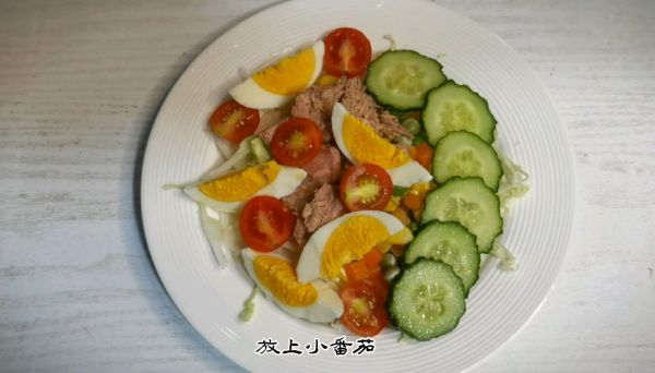 金枪鱼低卡沙拉