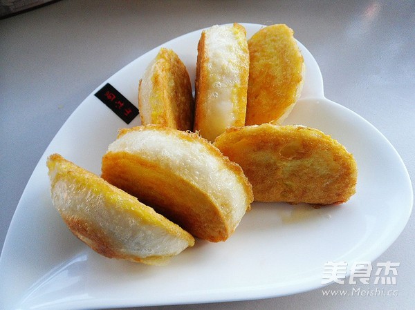 蛋煎馒头的做法