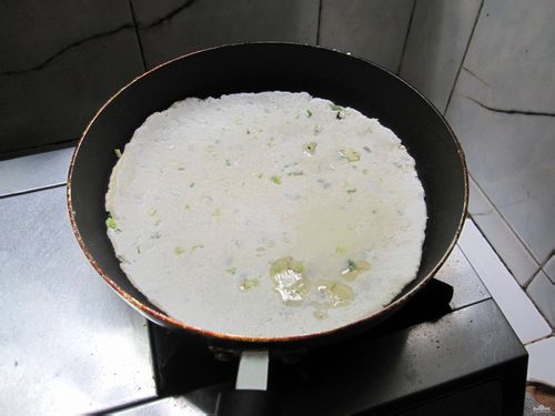 葱香千层饼