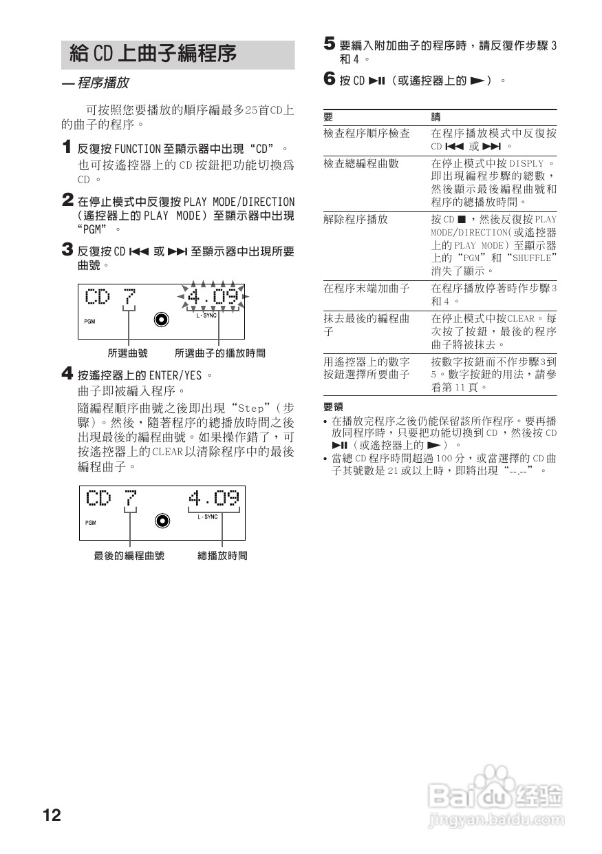 索尼CMT-DC500MD迷你组合音响使用说明书:[1]