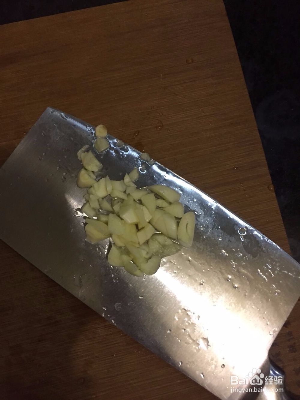 蒜炒青菜的做法