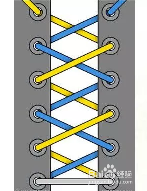 鞋带系法大全简单图解