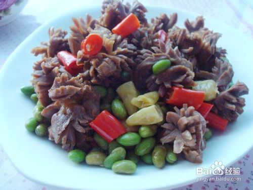 爽脆的青豆炒鸡胗