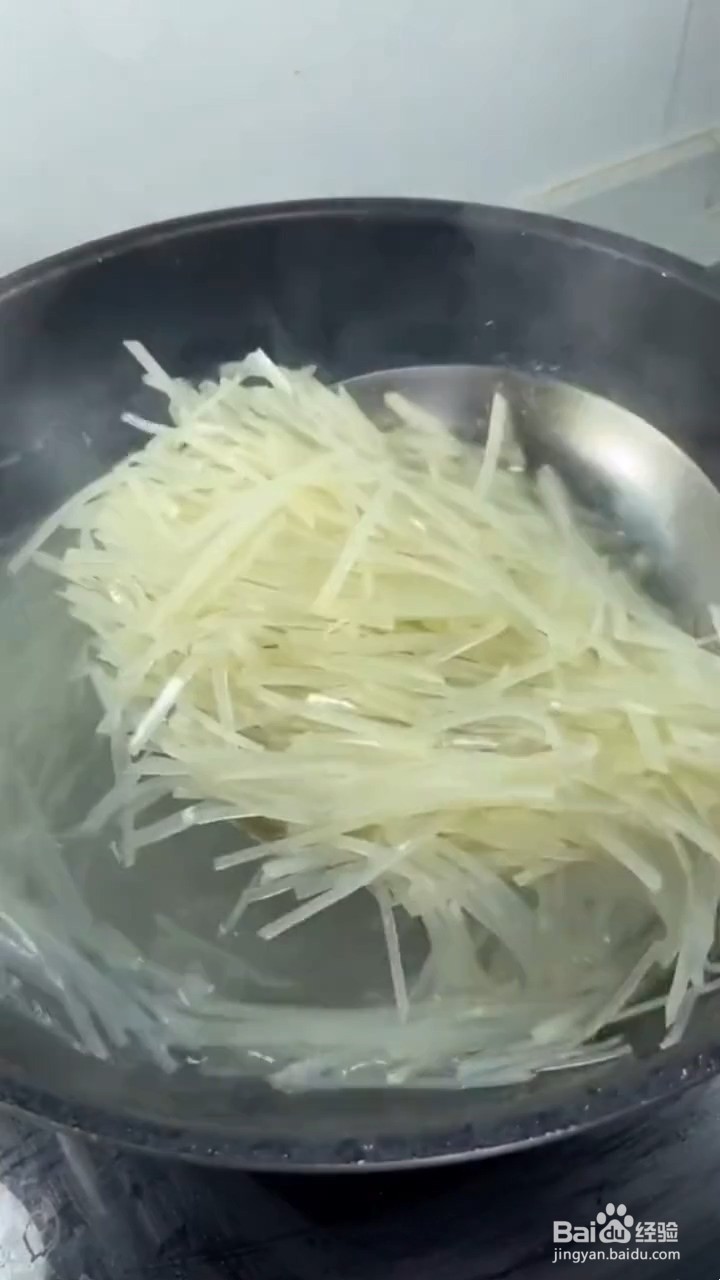 怎样做清脆又好吃下饭的土豆丝