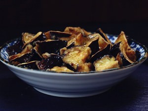 食补养生烧茄子的做法