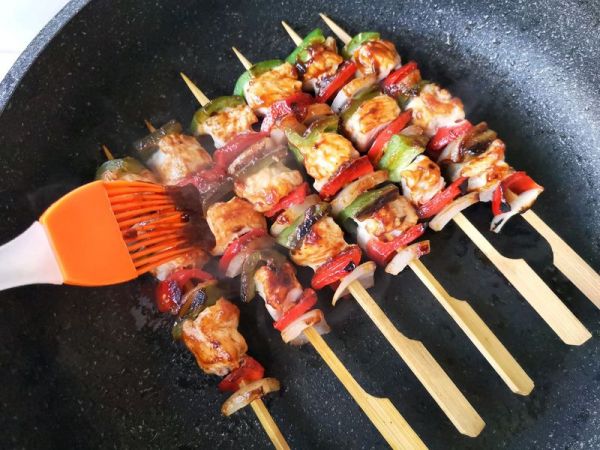 彩椒鸡肉串#餐桌上的春日限定#