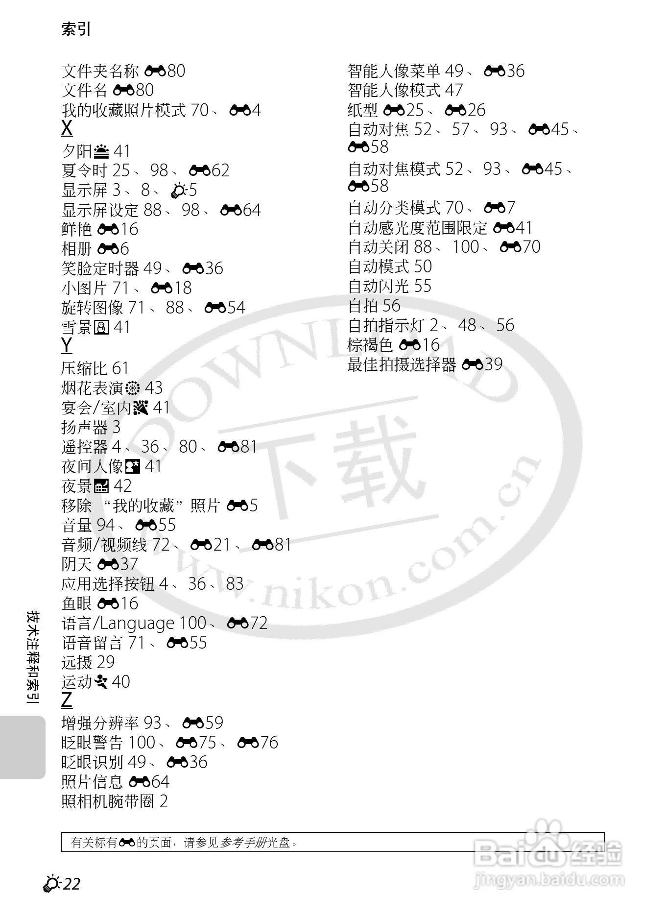 尼康COOLPIX S1200pj数码相机使用说明书:[14]