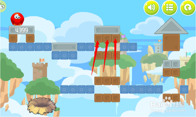 小游戏泡泡鸟历险记4第19关