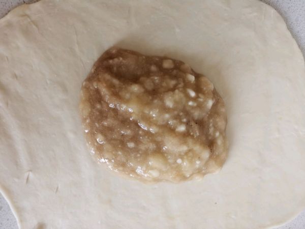 爆浆芝士香蕉饼