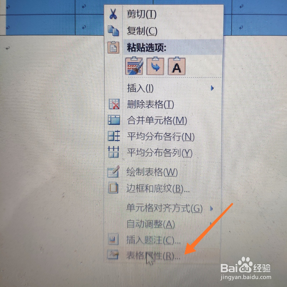 word如何设置表格列宽