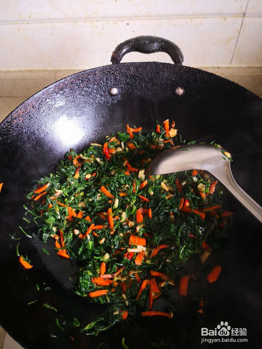 清炒荠菜怎么做好吃