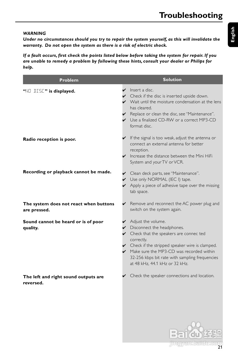 PHILIPS MCM1149音响用户手册:[2]