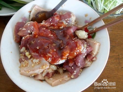 葱香孜然烤肉怎么做