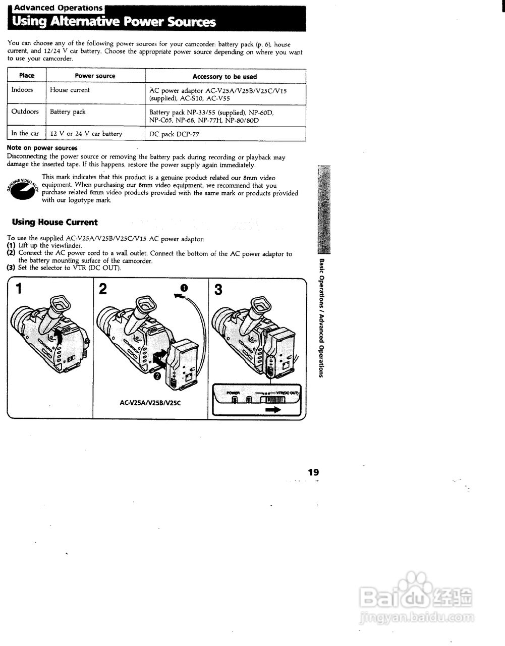 索尼CCD-FX340模似摄像机说明书:[2]