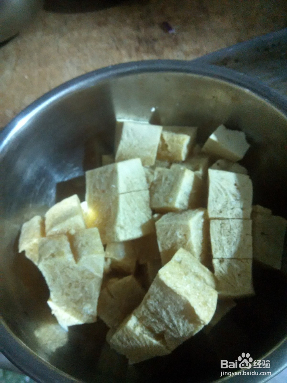 简单之酸菜炖冻豆腐