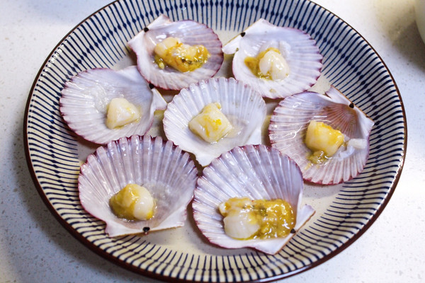 蒜蓉粉丝蒸扇贝
