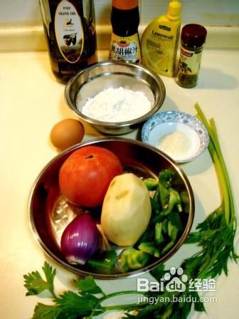 黑椒酱炒马铃薯面疙瘩