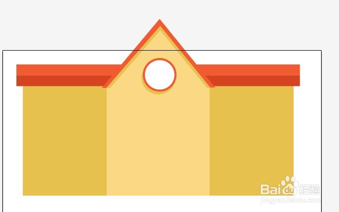 如何用ai绘制一间卡通学校教程